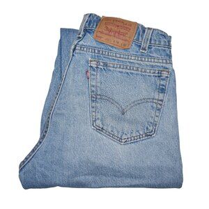 Levis 560 Stonewashed Denim Jeans Men's Actual Size 32x32 Tag Size 34x32 Vintage